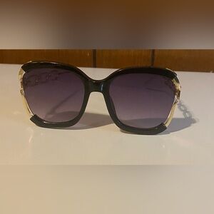 Black & Gold Sunglasses / Pre-Owned